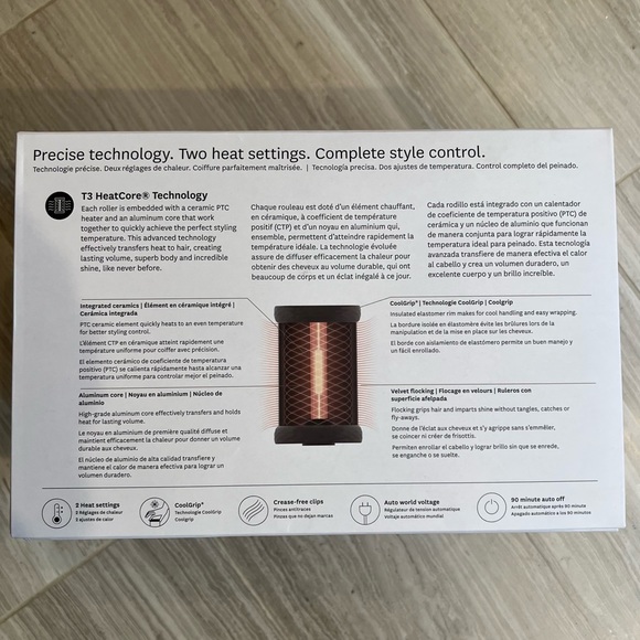 NWT T3 Volumizing Hot Rollers Luxe - Picture 6 of 7